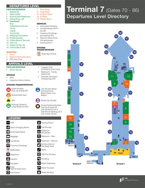 lax detailed map.